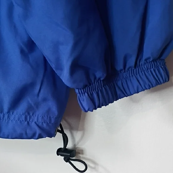 Saint Johns Bay Men’s Blue Half-Zip Windbreaker Jacket • Size Large Lightweight - Picture 4 of 9